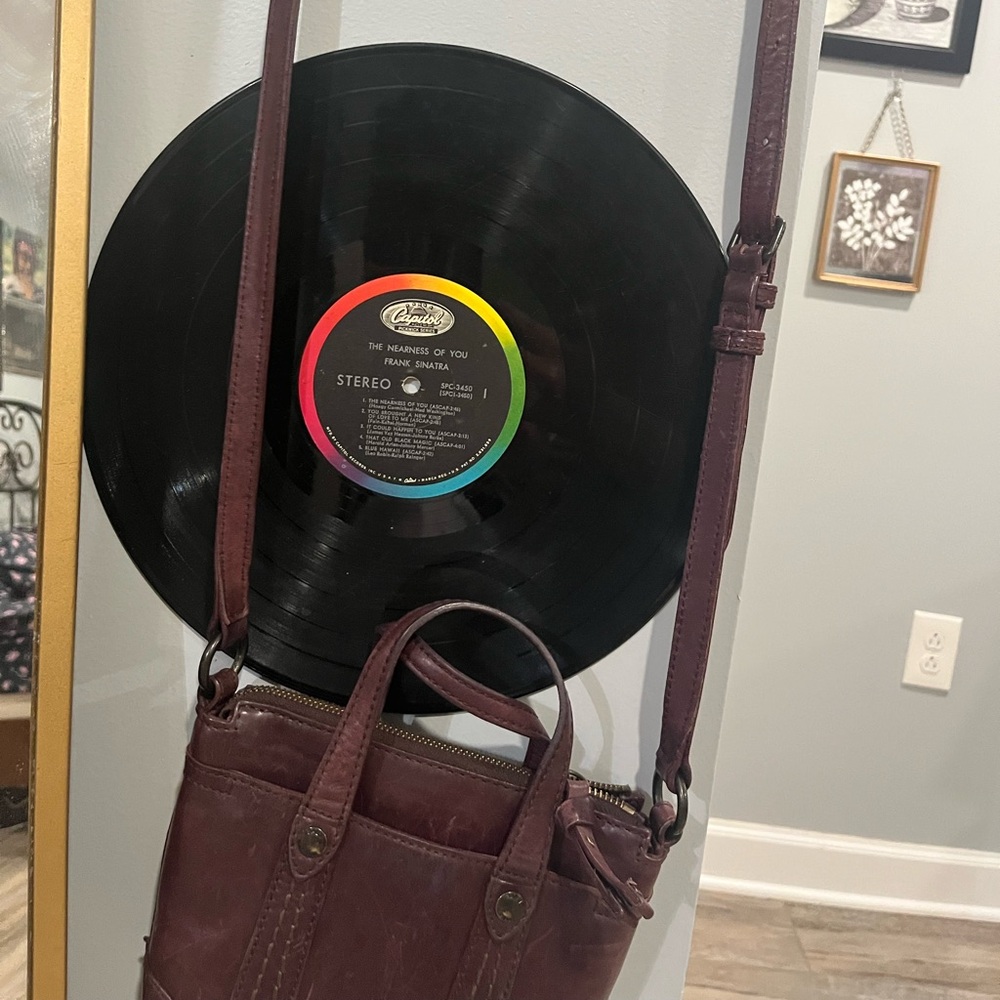 Frye Burgundy Leather Bag